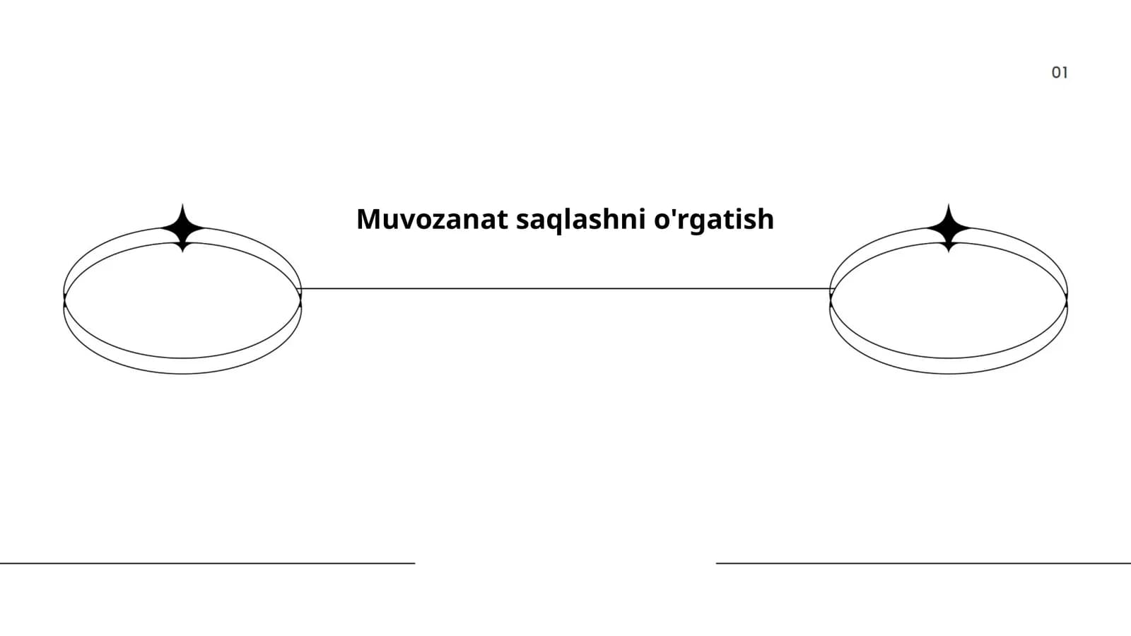 Muvozanat saqlashni o'rgatish