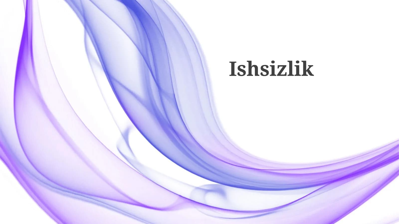 Ishsizlik