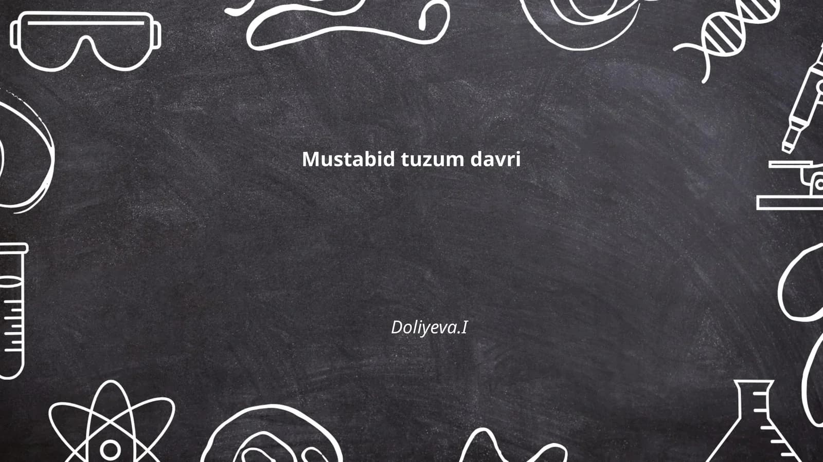 Mustabid tuzum davri