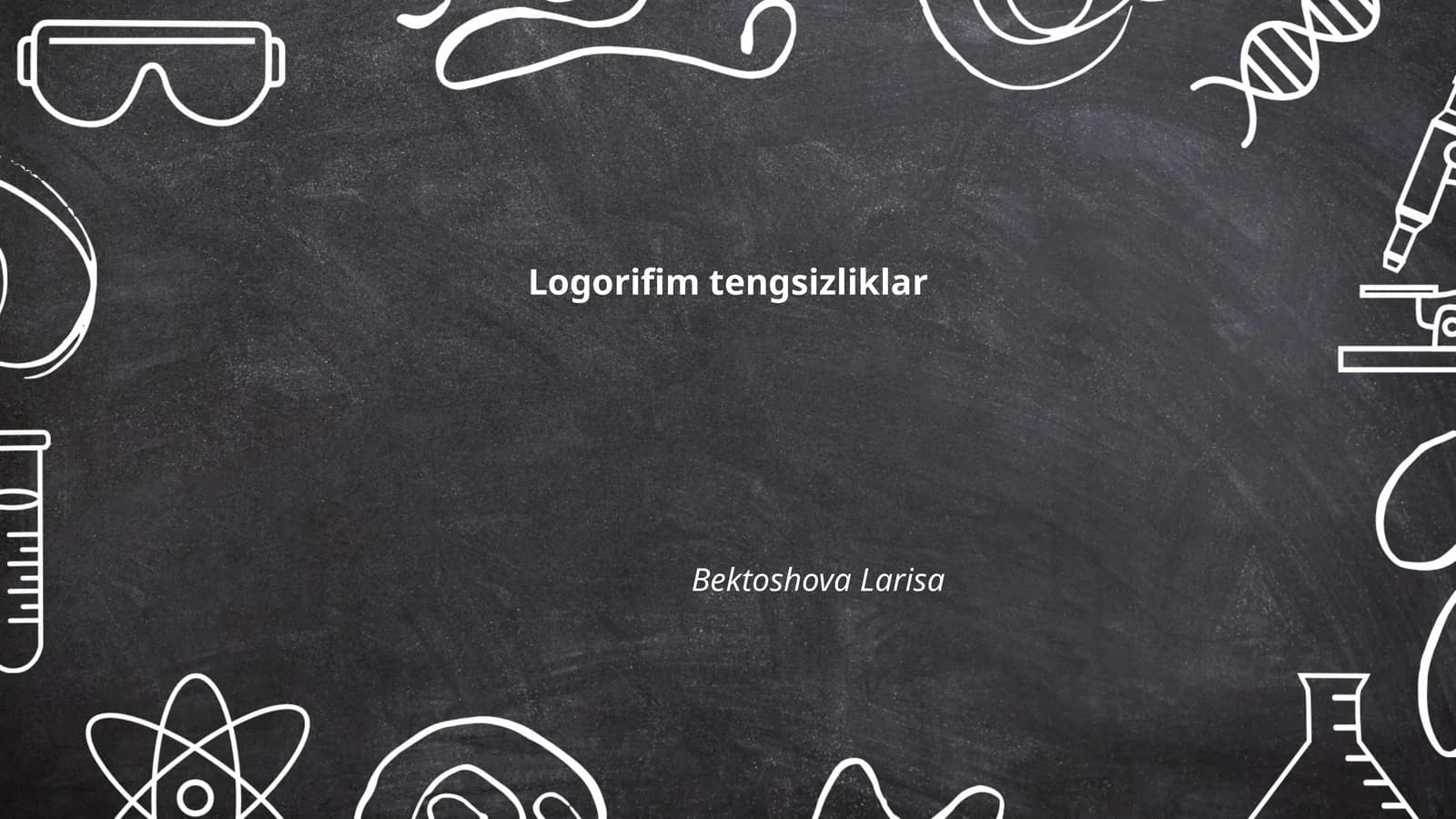 Logarifim tengsizliklar