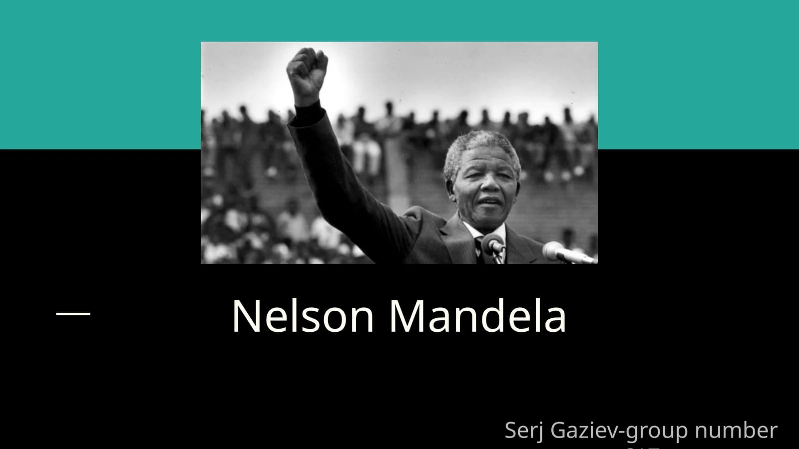 Nelson Mandela
