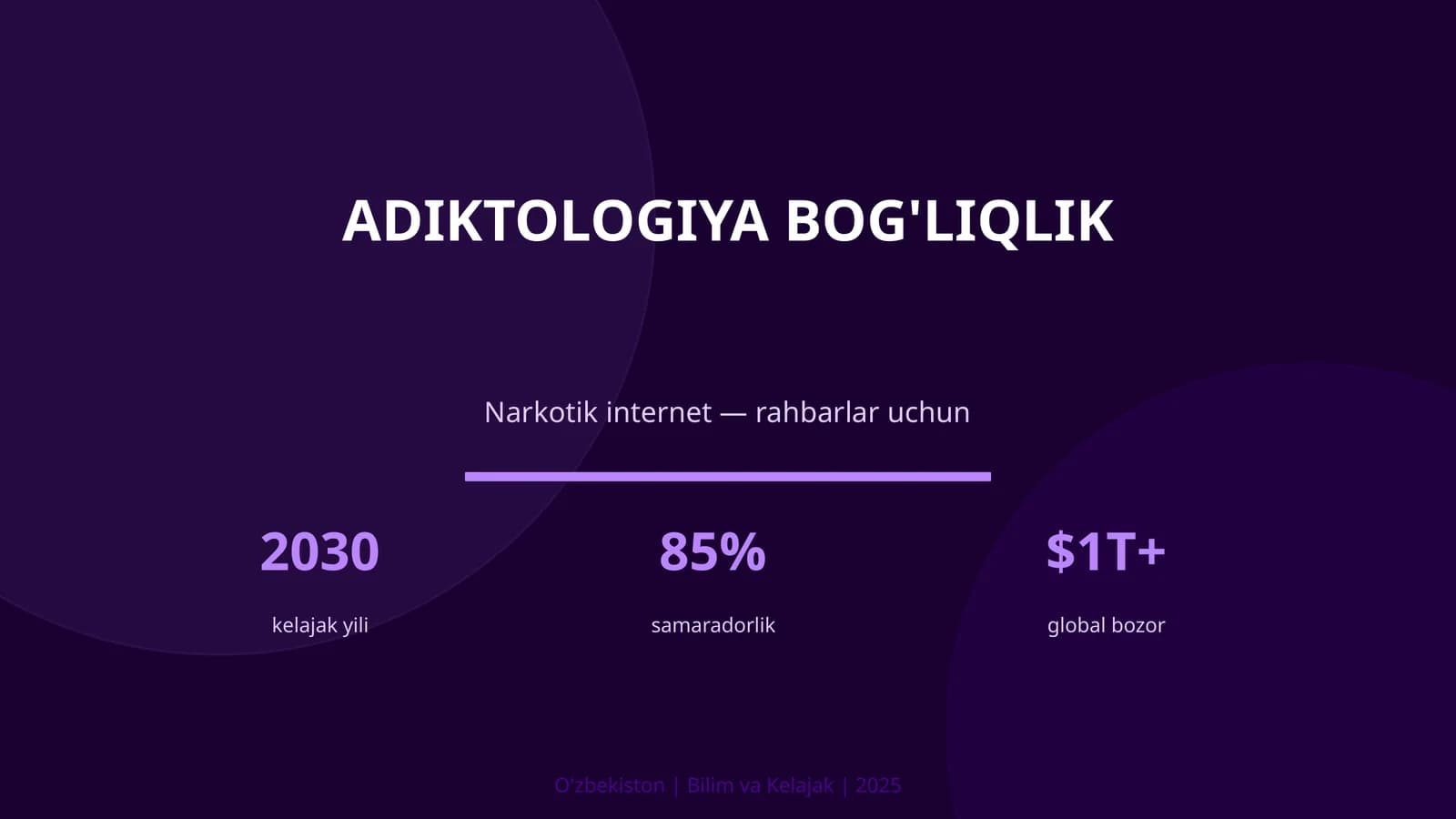Adiktologiya bog'liqlik