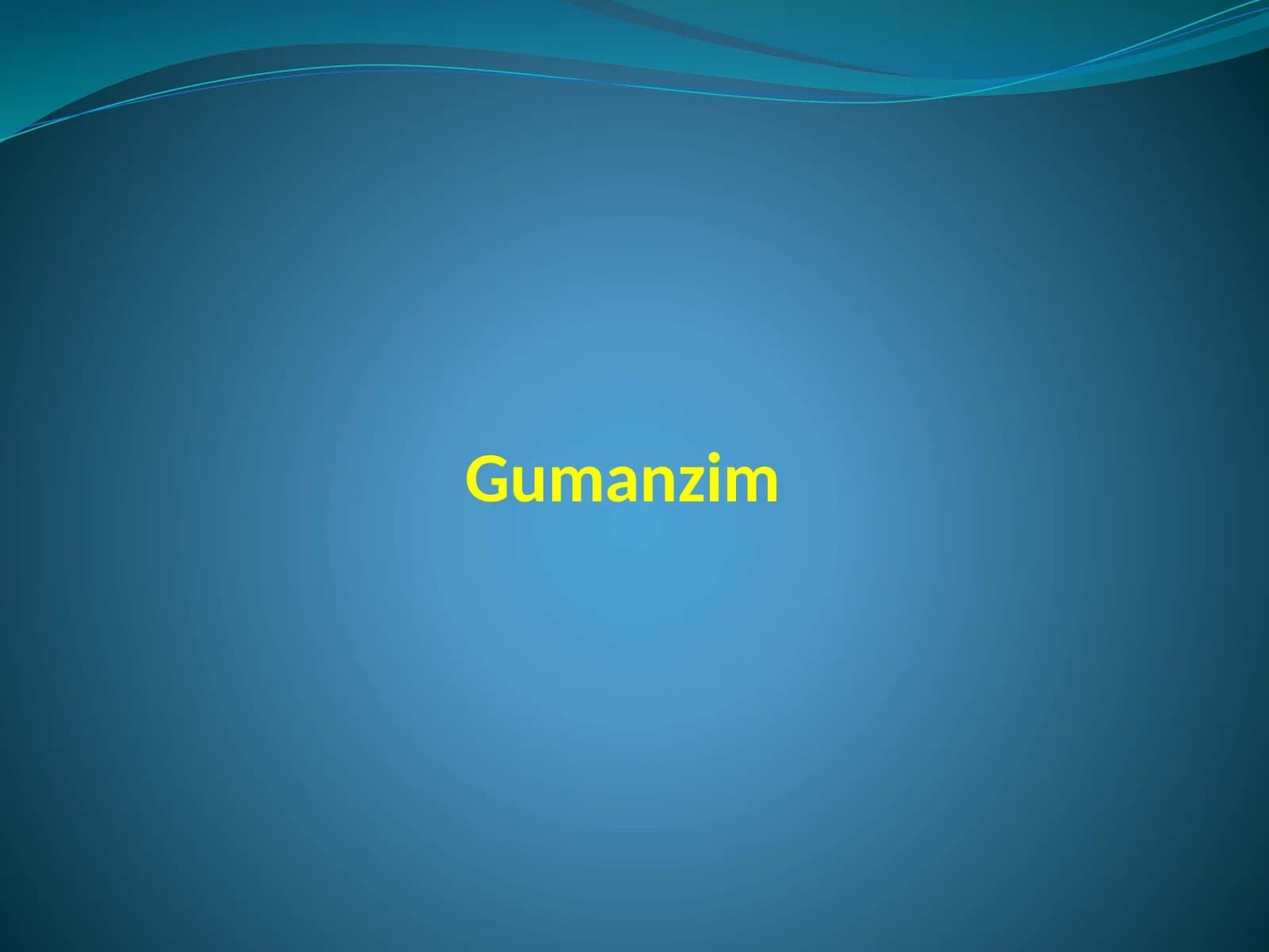 Gumanzim