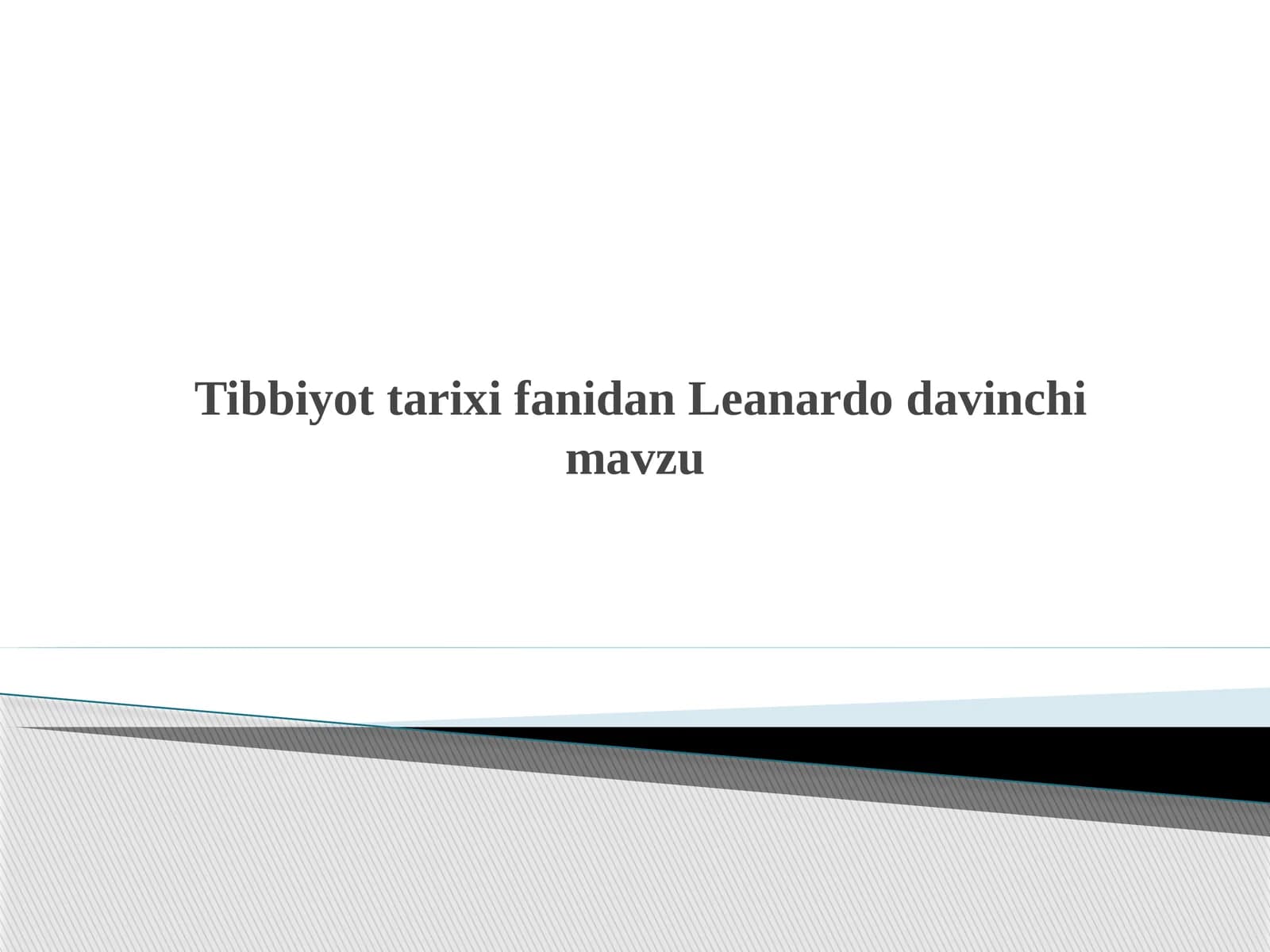 Leanardo davinchi