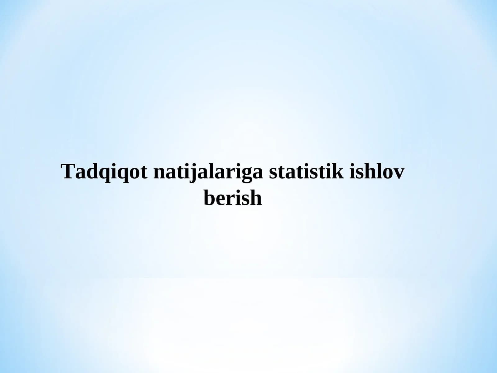 Matematik statistika