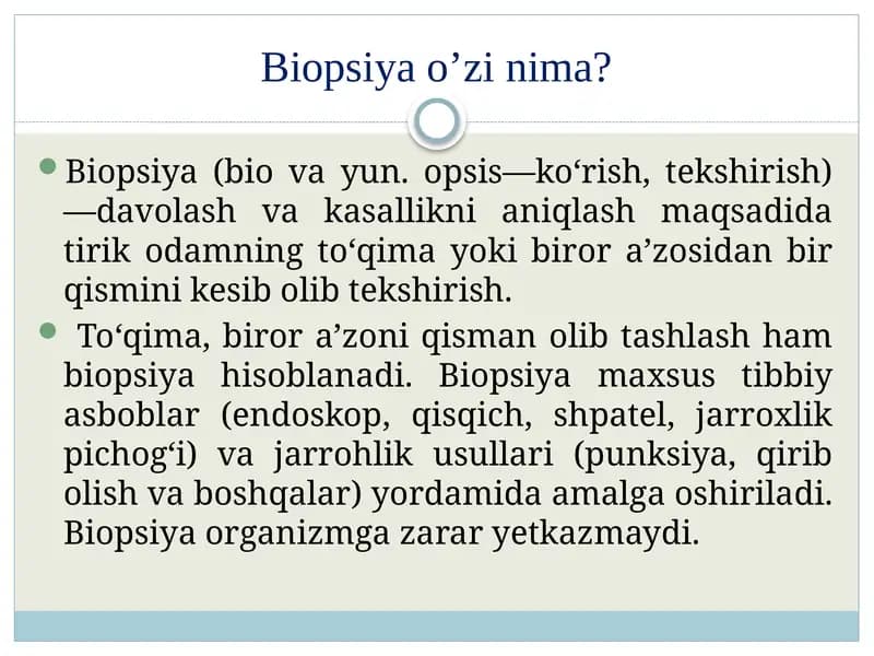 Biopsiya