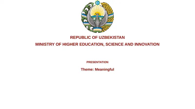 PRESENTATION