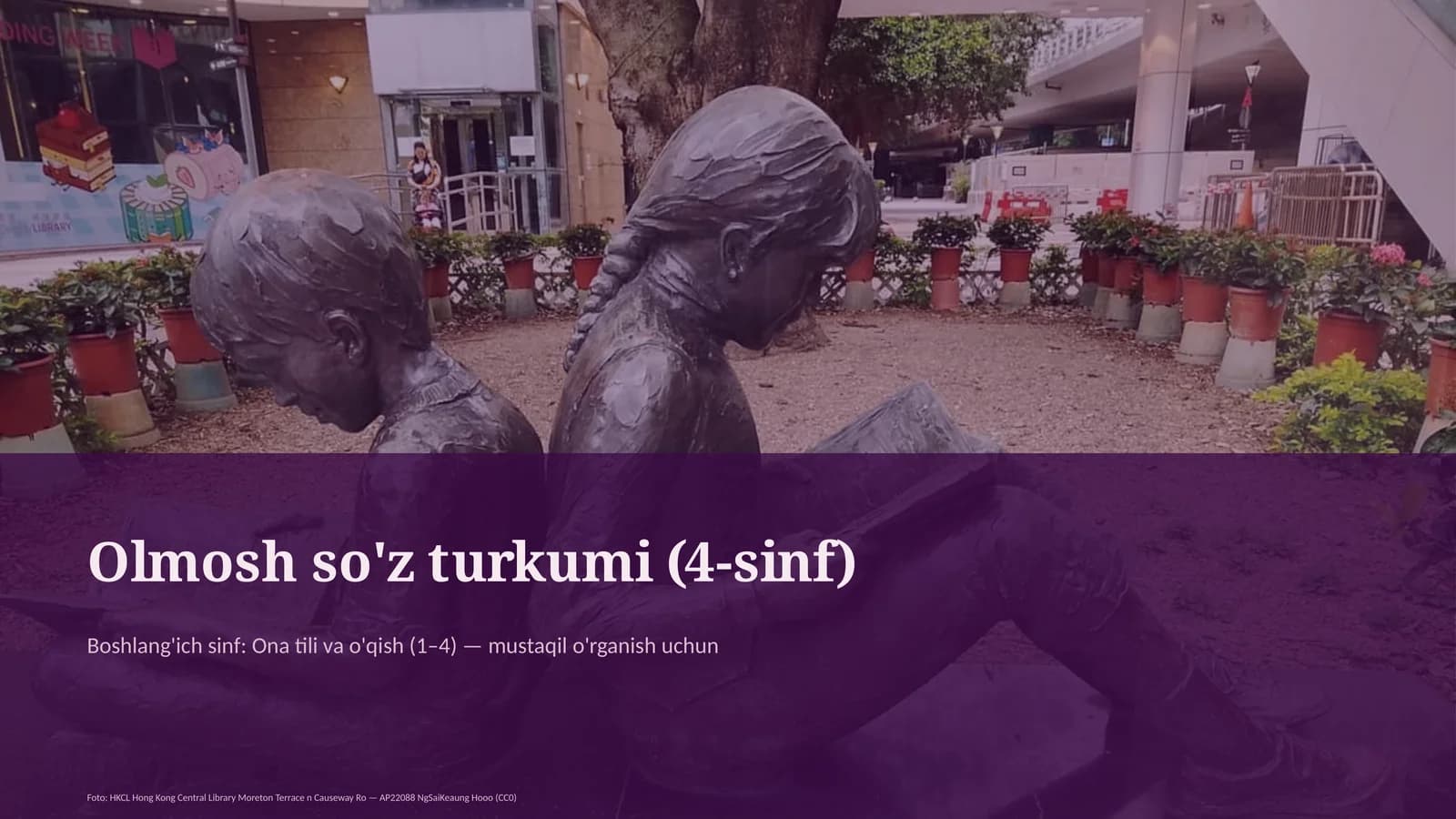 Olmosh so'z turkumi (4-sinf)