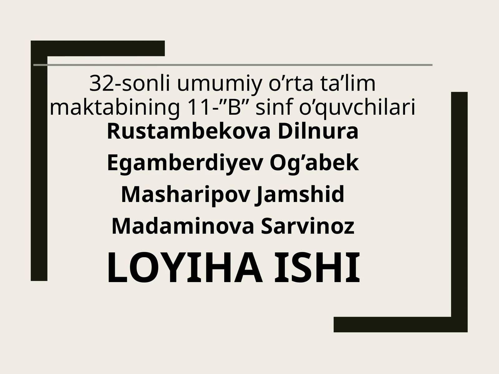 Vatan tushunchasi haqida