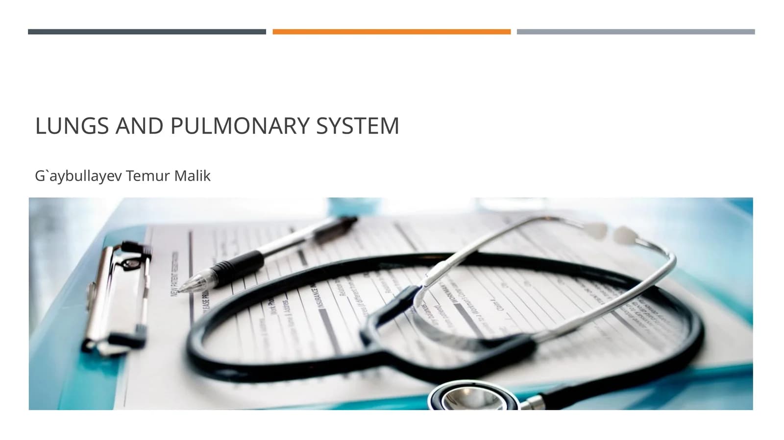 Lungs and pulmonary system