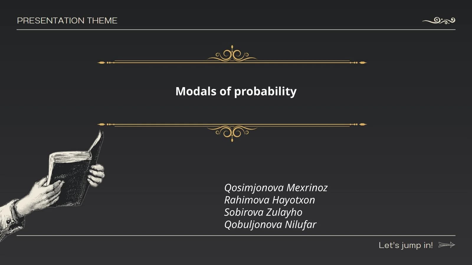 Modals of probability