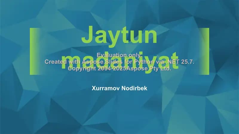 Jaytun madaniyat