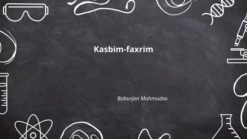 Kasbim-faxrim