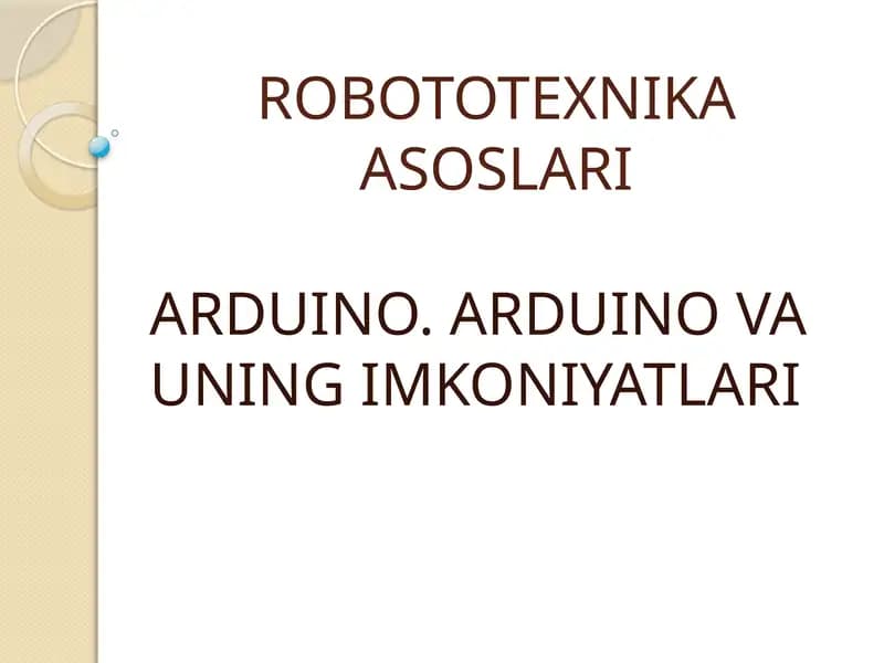 ARDUINO
