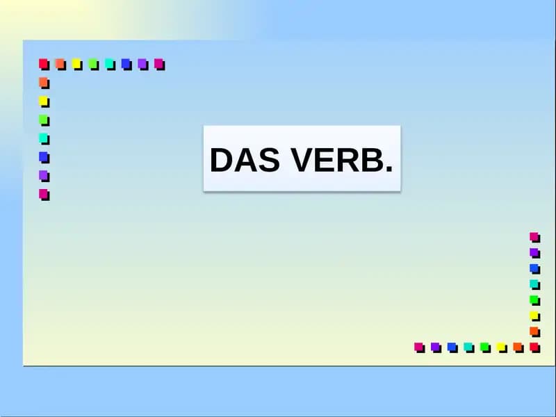 Das Verb