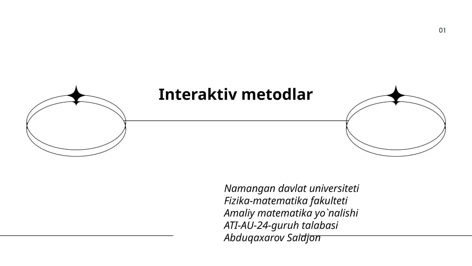 Interaktiv metodlar