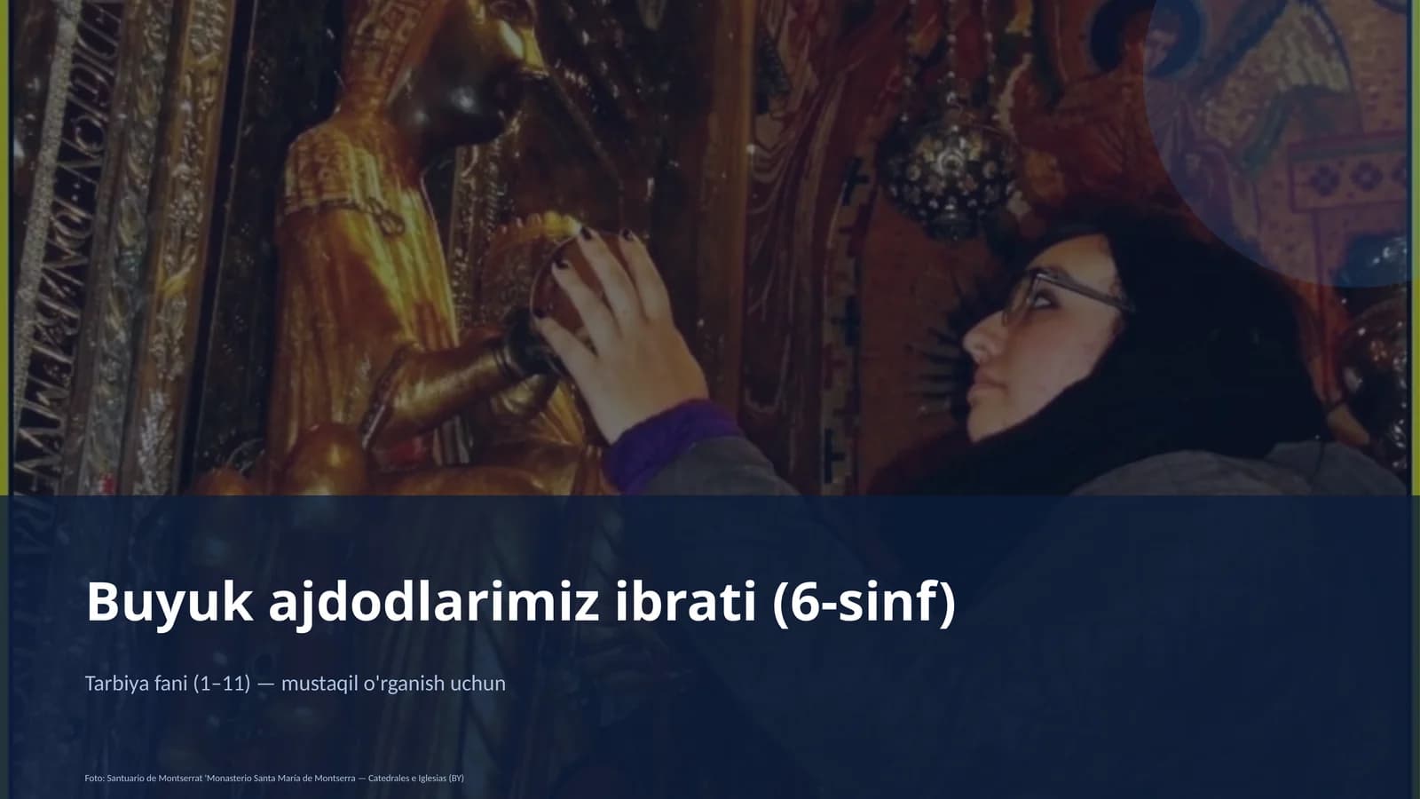 Buyuk ajdodlarimiz ibrati (6-sinf)