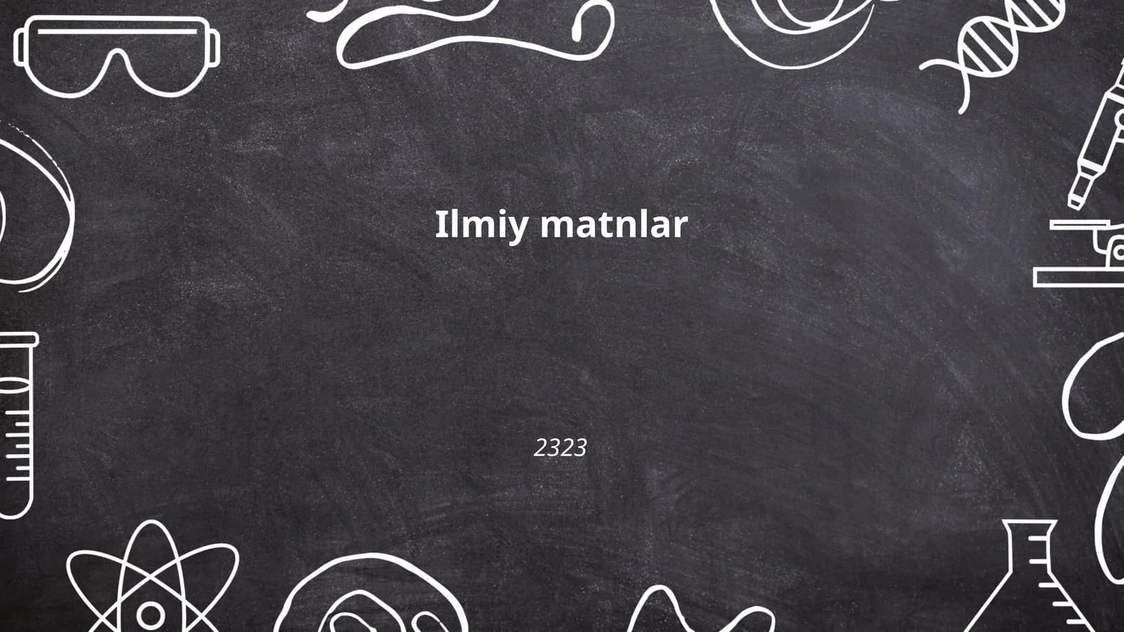 Ilmiy matnlar