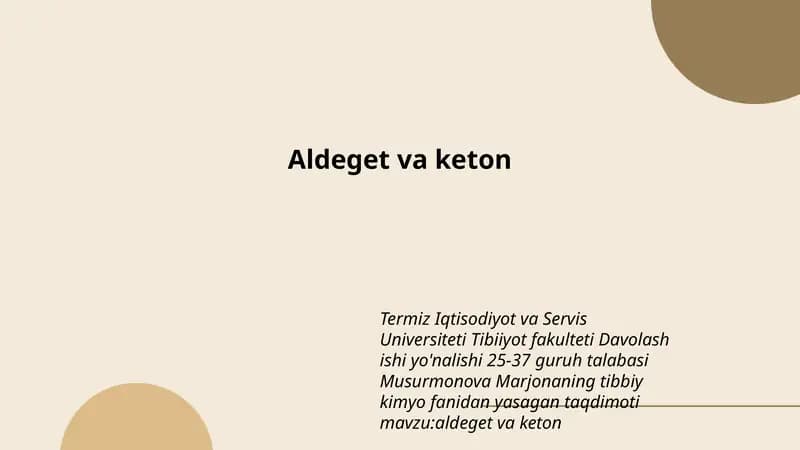 Aldeget va keton