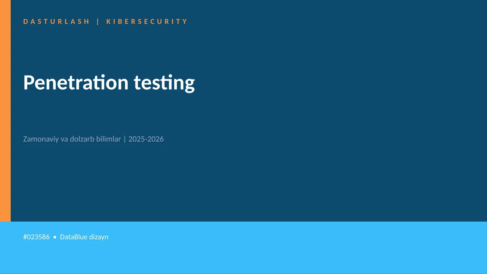 Penetration testing