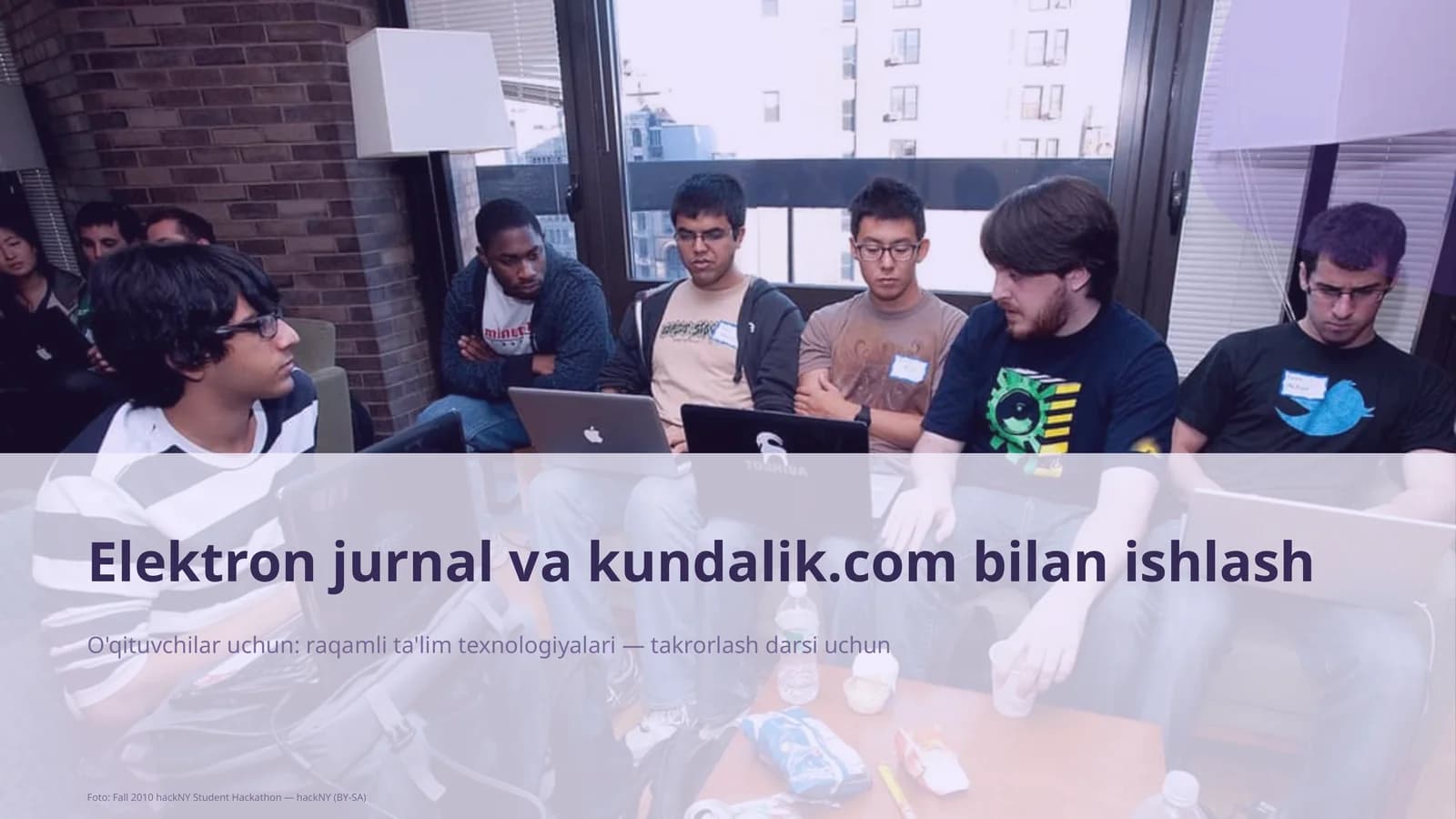 Elektron jurnal va kundalik.com bilan ishlash