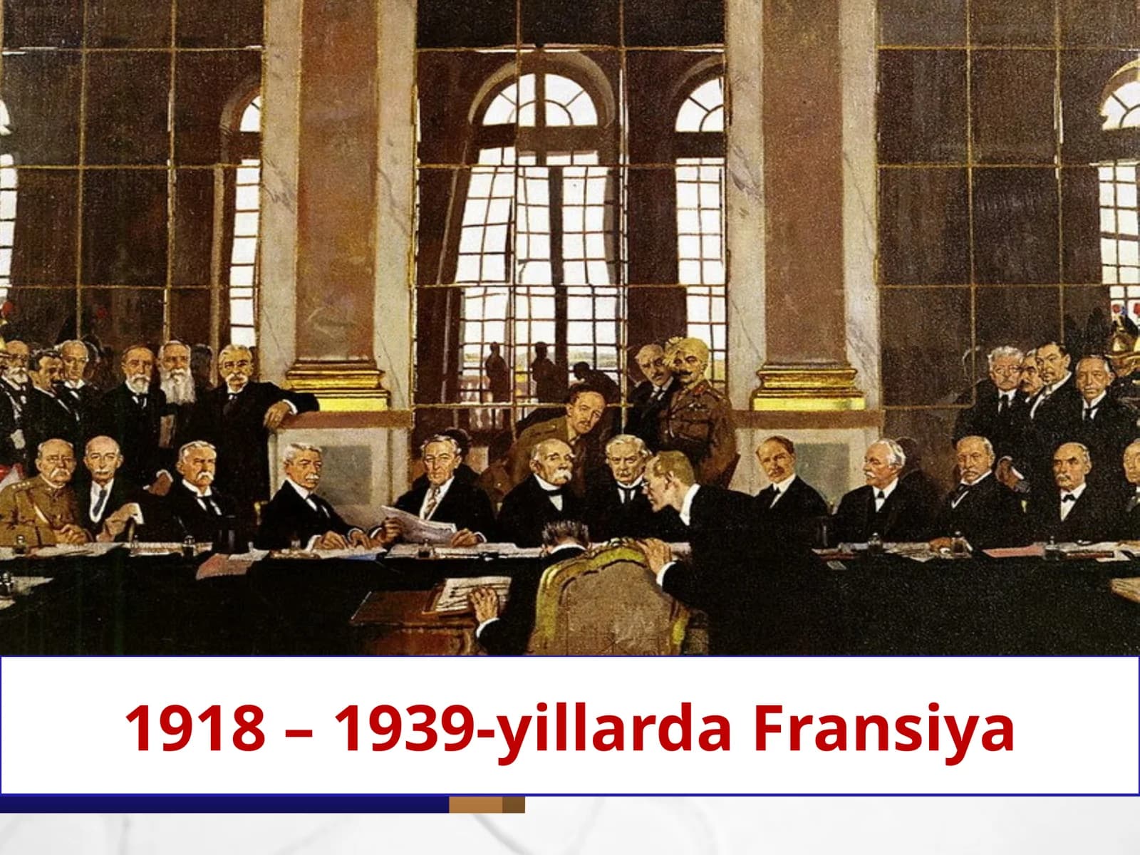 1918 – 1939-yillarda Fransiya