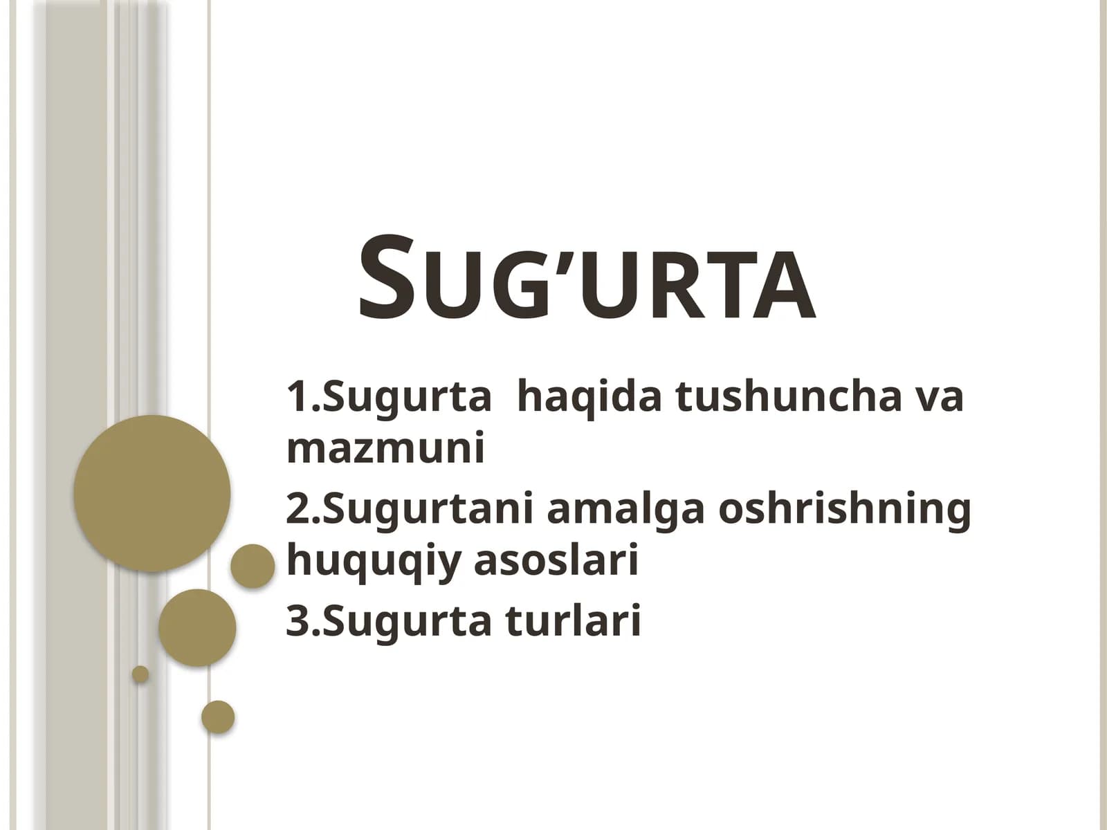 sugʻurta