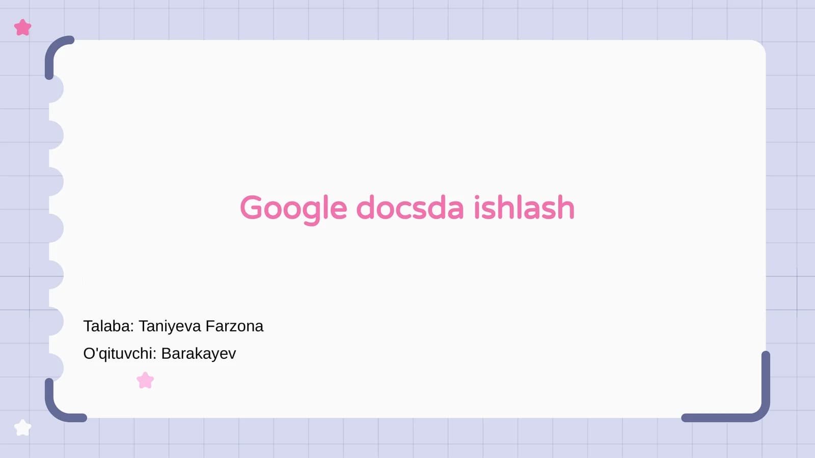 Google Docs