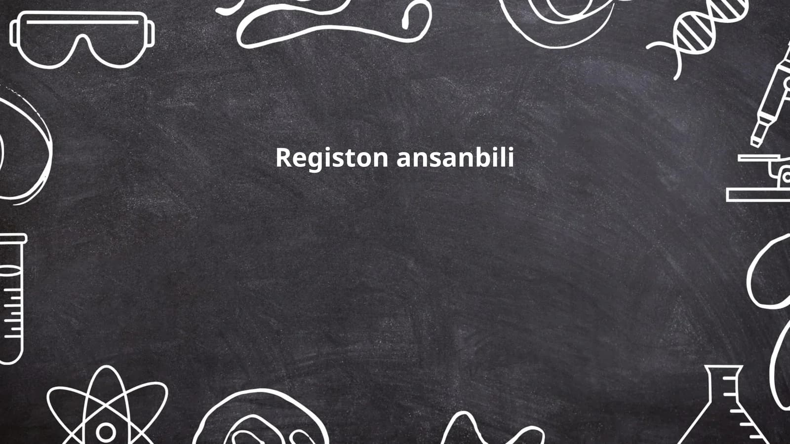 Registon ansanbili