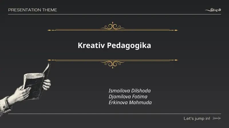 Kreativ Pedagogika