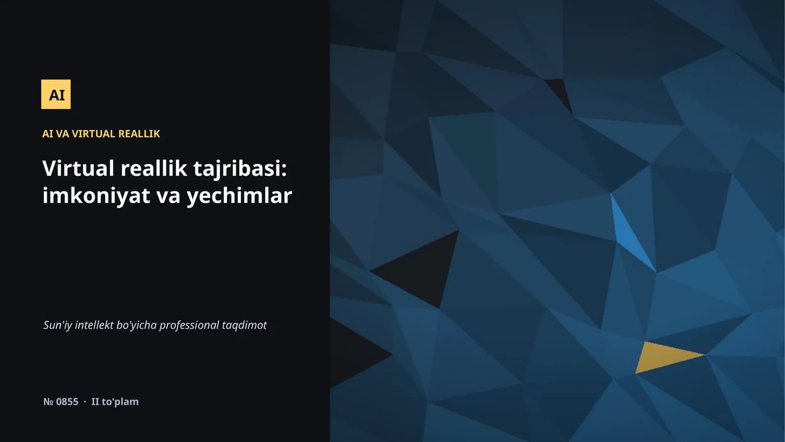 AI VA VIRTUAL REALLIK