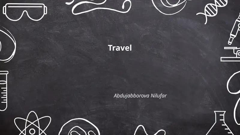 Sustainable Travel Tips