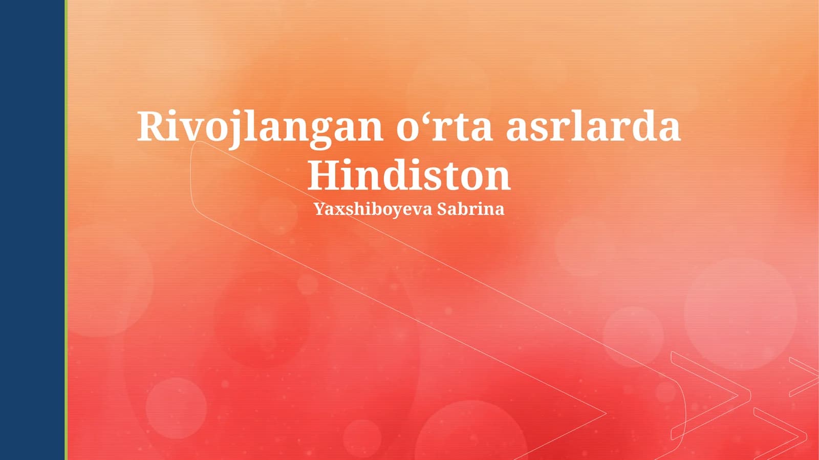 Rivojlangan oʻrta asrlarda Hindiston