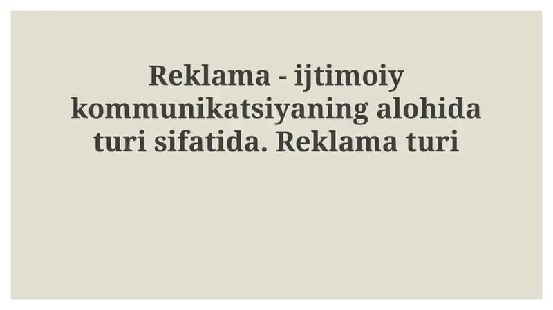 Reklama