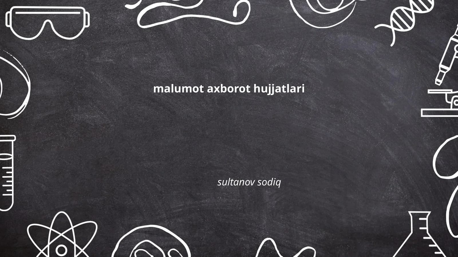 Hujjatlar turlari