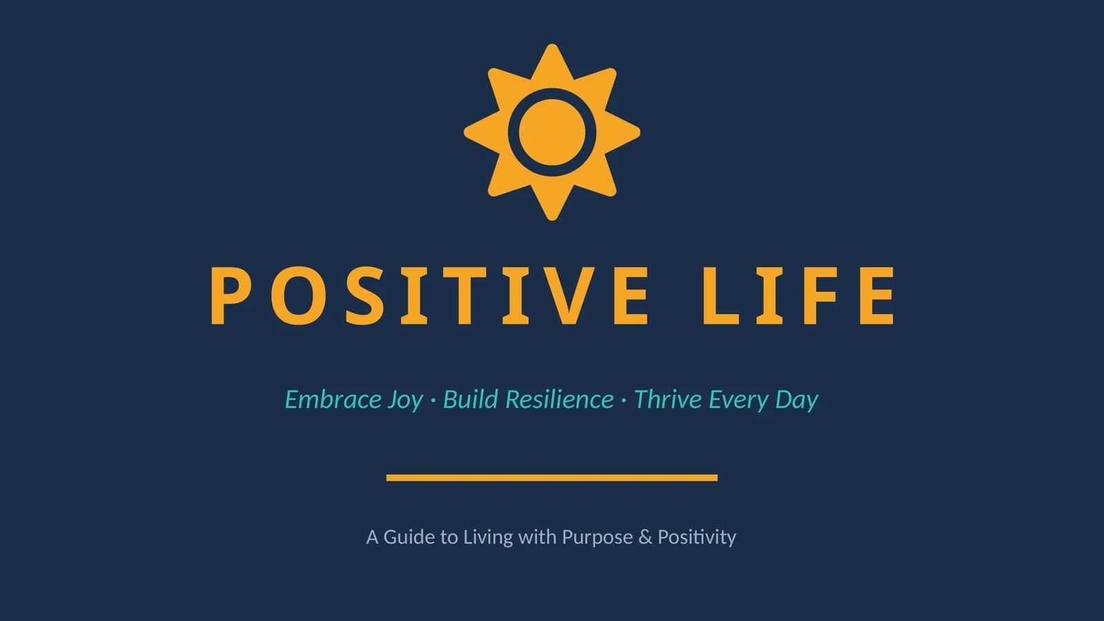 POSITIVE LIFE