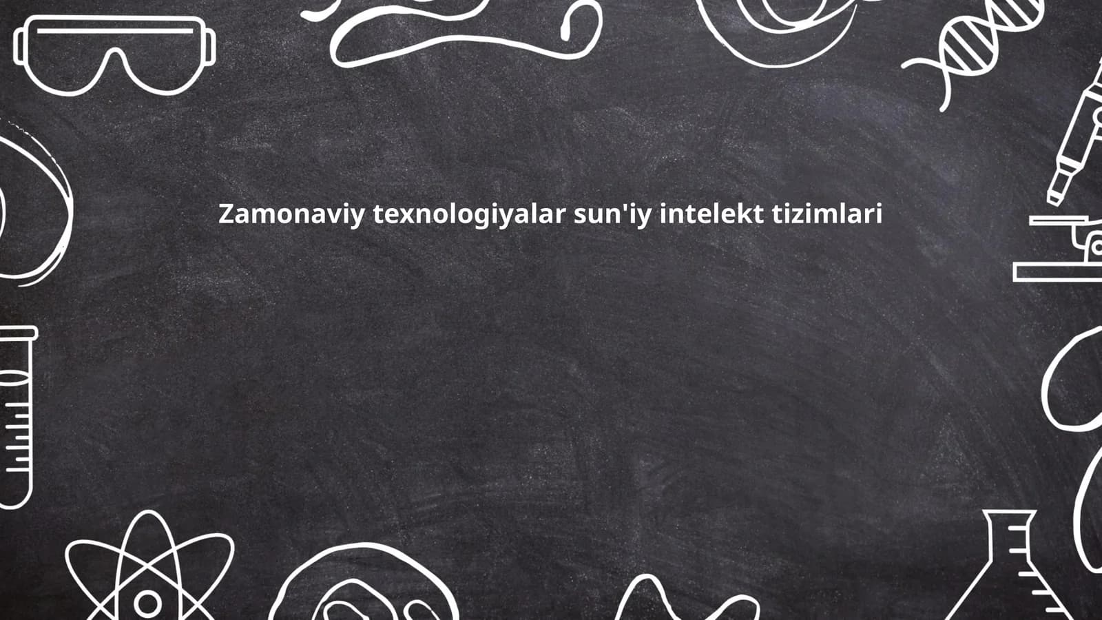 Sun'iy intellektning asosiy tushunchalari