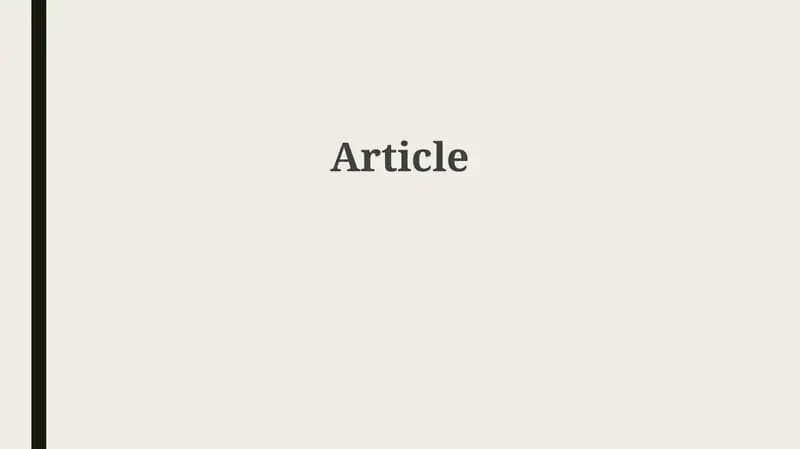 Contextual Article Processing: Challenges and Solutions