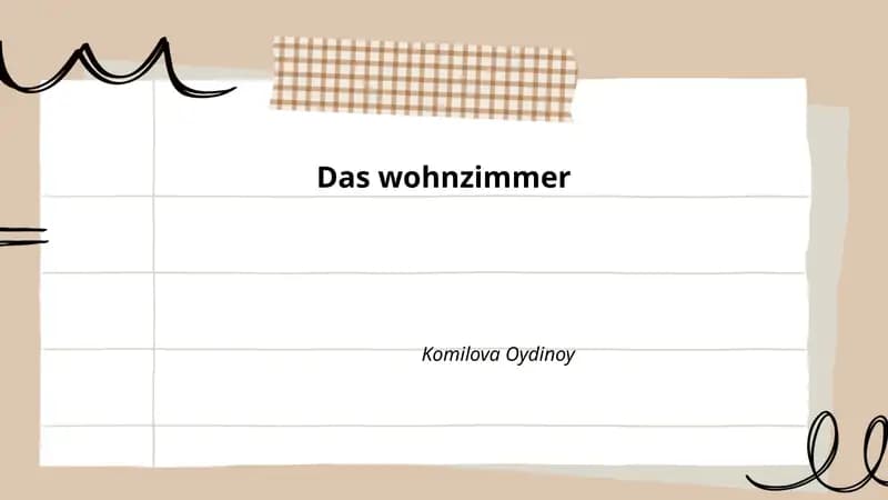 Das wohnzimmer