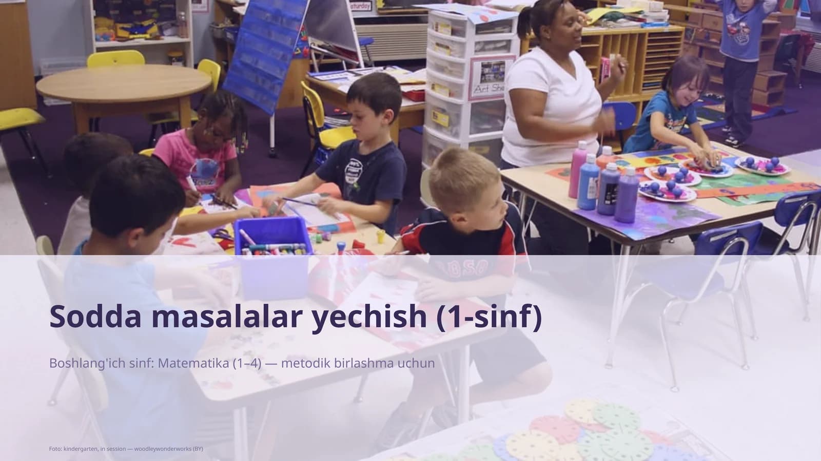 Sodda masalalar yechish (1-sinf)