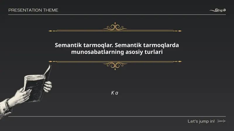 Semantik tarmoqlar