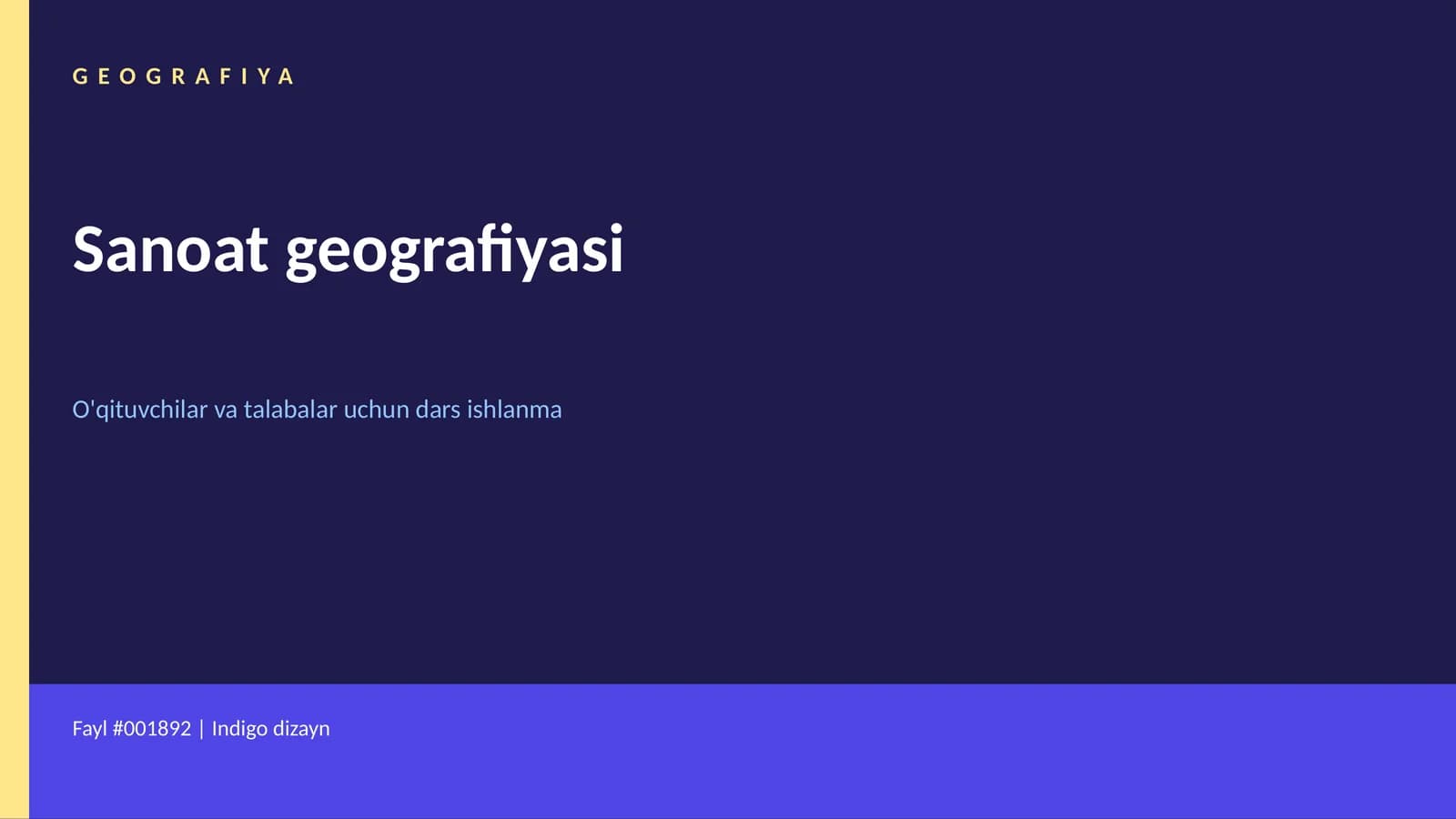 Transport geografiyasi dars ishlanma