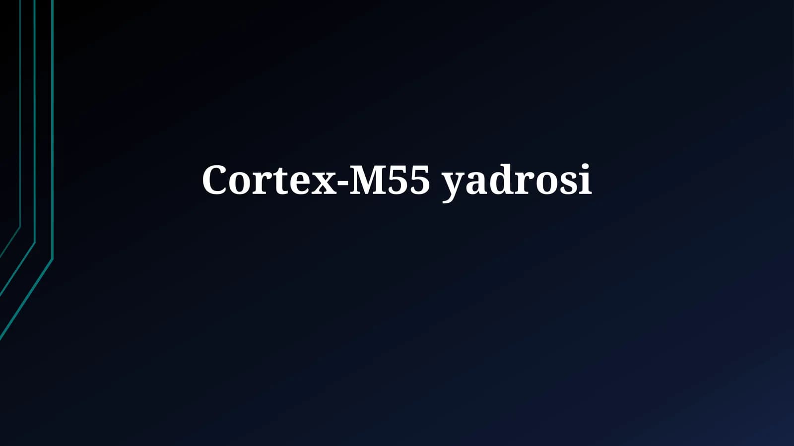 Cortex-M55yadrosi