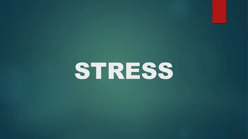 STRESS