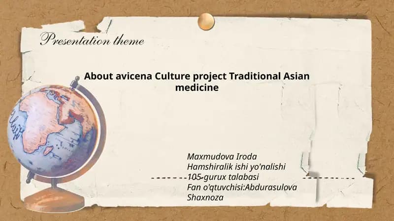 Avicena Culture project