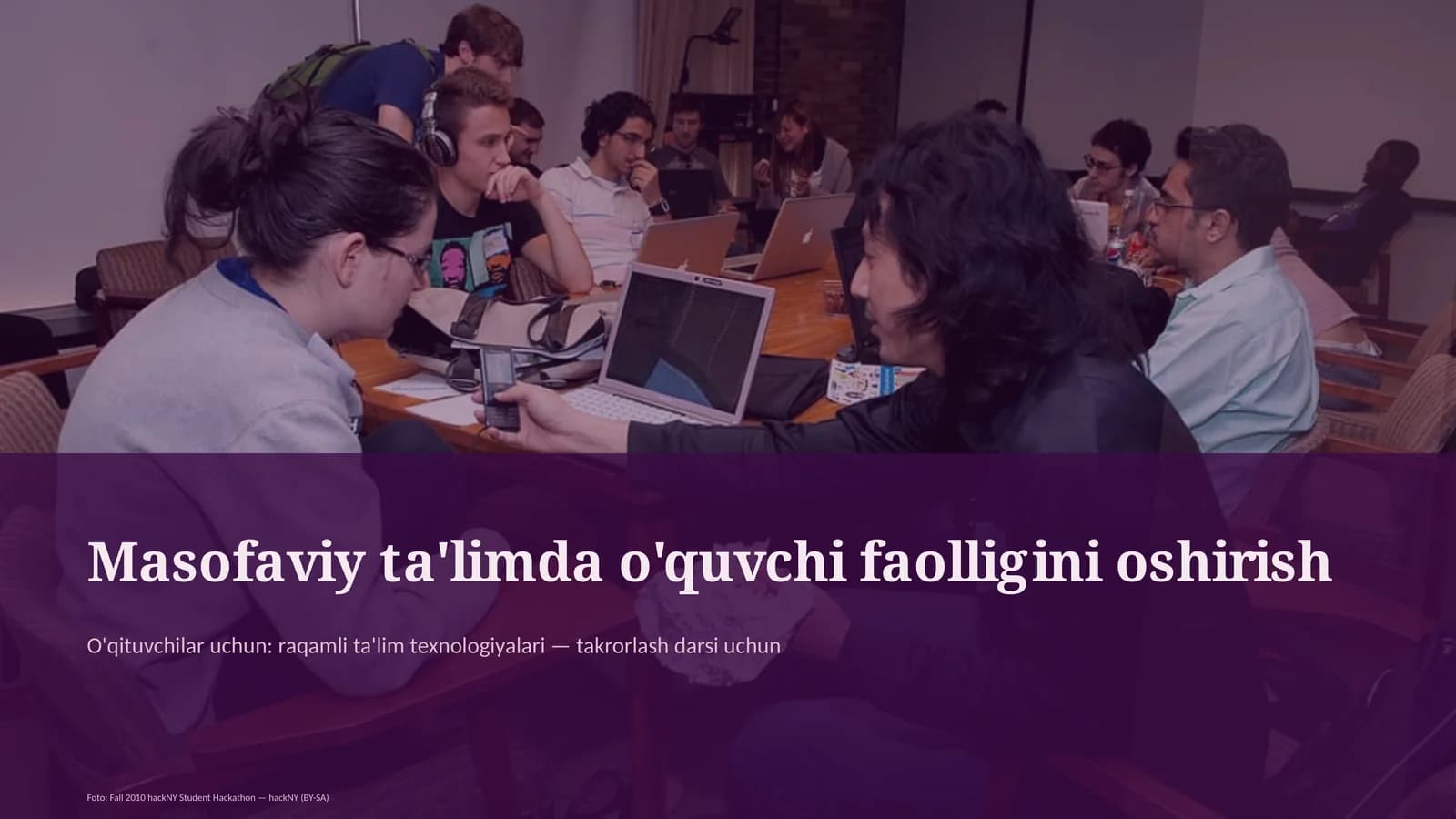 Raqamli ta'lim texnologiyalari