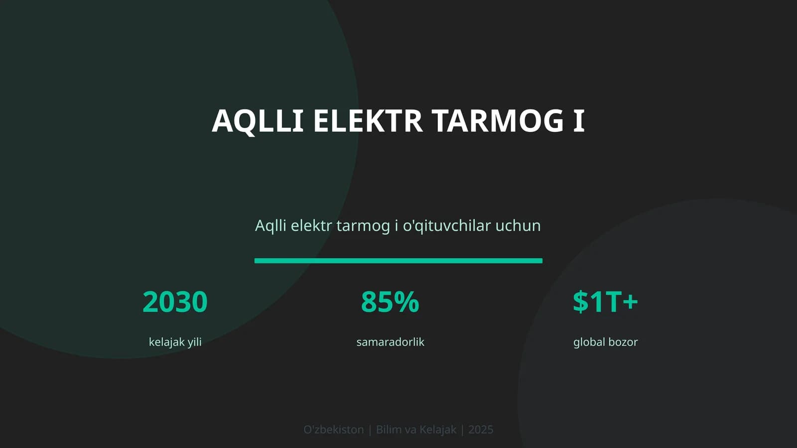 Aqlli elektr tarmog i