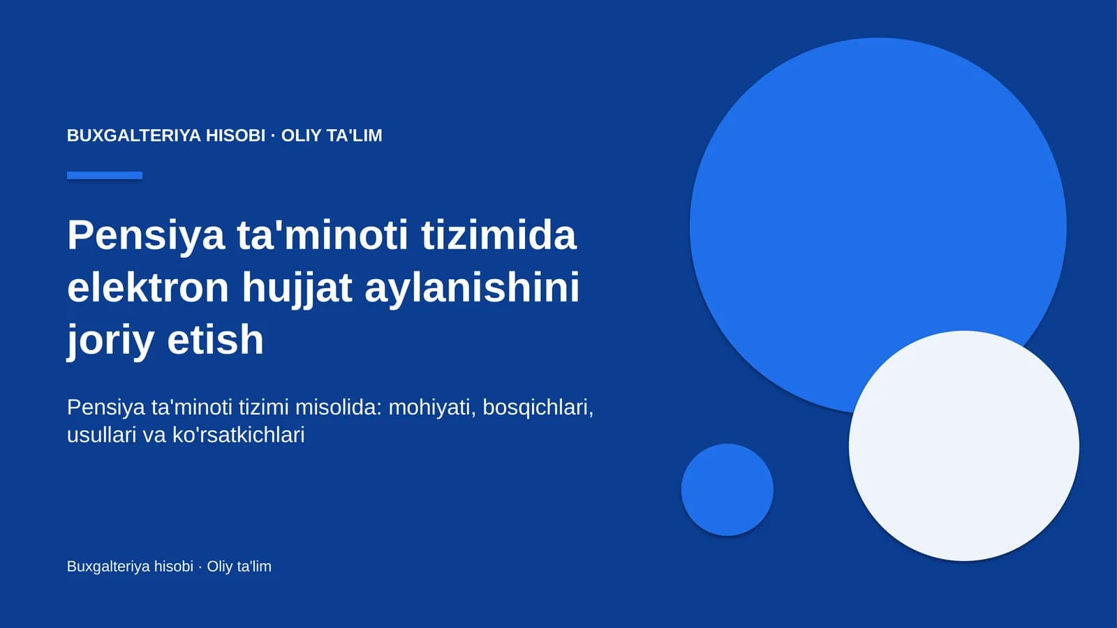 pensiya ta'minoti tizimida elektron hujjat aylanishini joriy etish 3358