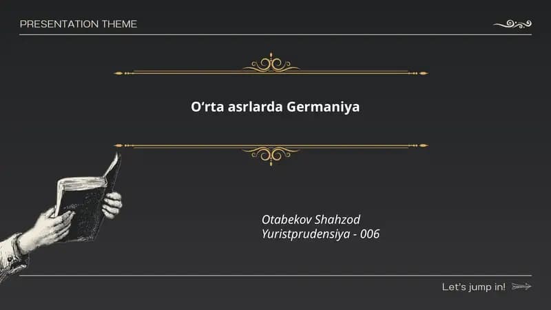 Oʻrta asrlarda Germaniya