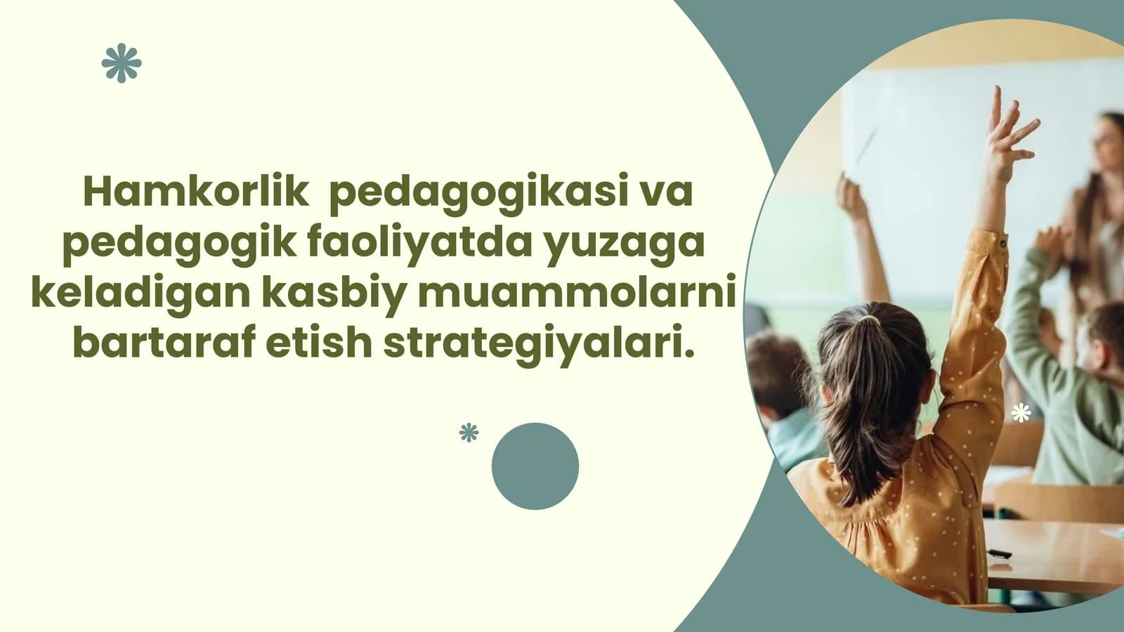 Hamkorlik pedagogikasi